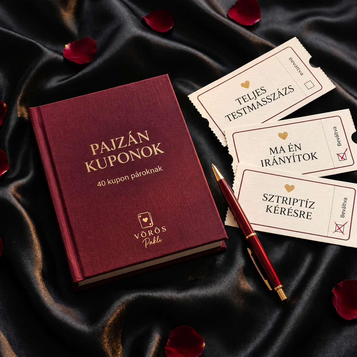 Pajzán Kuponok – 40 kupon pároknak